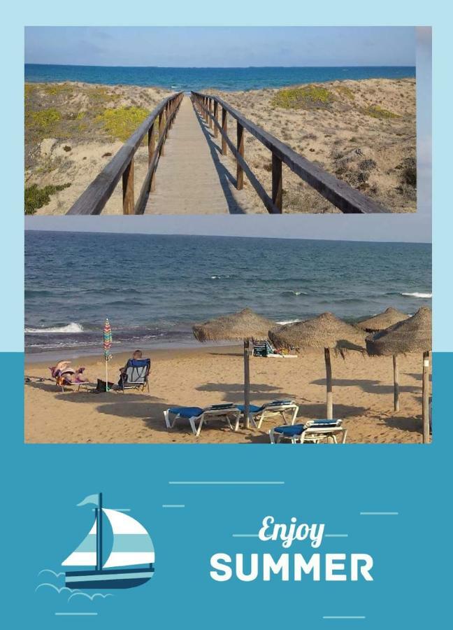 La Mata Beach Bungalow Las Dunas Bagian luar foto